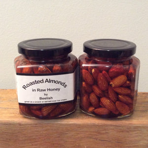 Roasted Almonds in Raw Honey - 330g