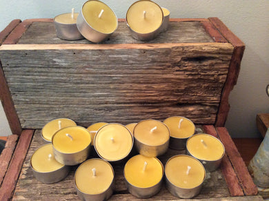 4 hr Beeswax Tealight - Pack of 6